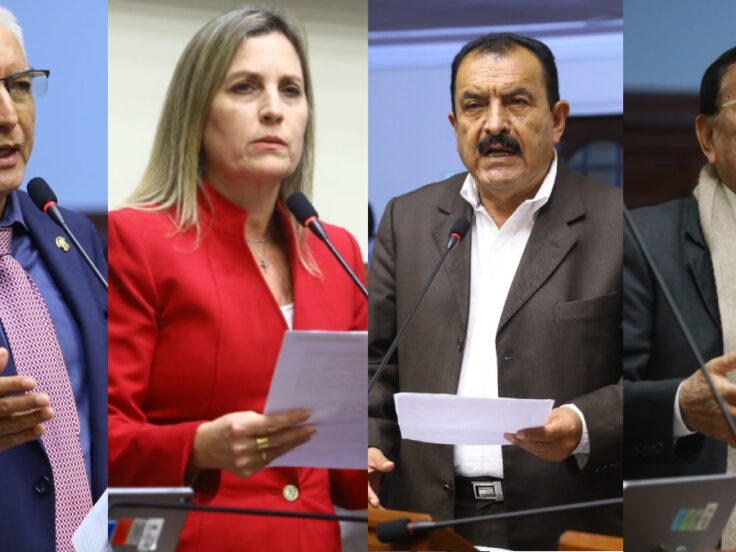 congresistas buscan presidir el Congreso tras la salida de José Jerí