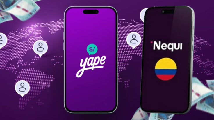 yape envíos Colombia Nequi