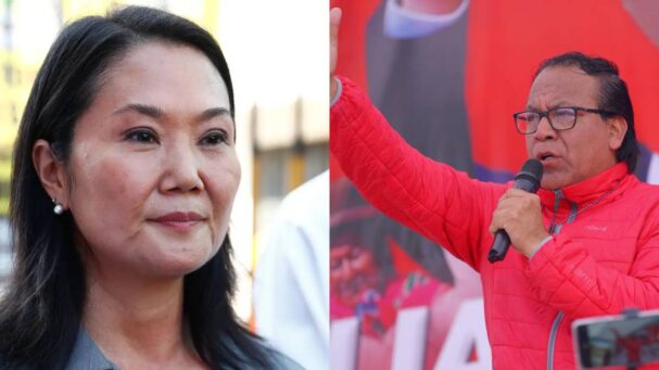 Keiko y Roberto Sánchez segunda vuelta