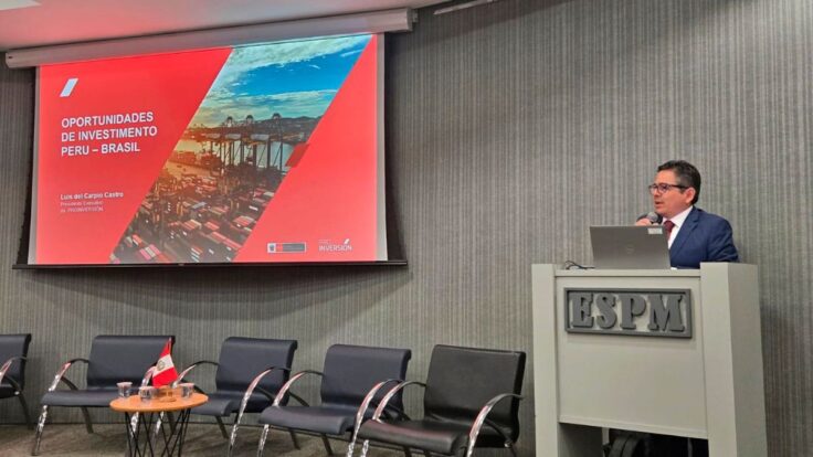 ProInversión presenta portafolio por US$38,900 millones para integrar comercio Perú-Brasil.