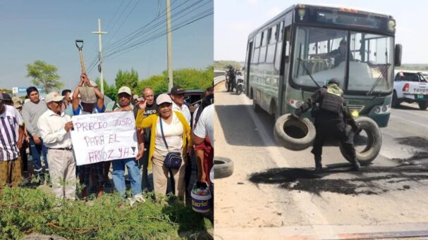 Conveagro Paro agrario bloquea 13 vías presionando al Gobierno por crisis del arroz y alza en el precio de combustibles