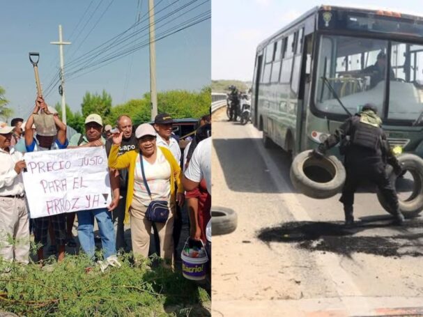 Conveagro Paro agrario bloquea 13 vías presionando al Gobierno por crisis del arroz y alza en el precio de combustibles