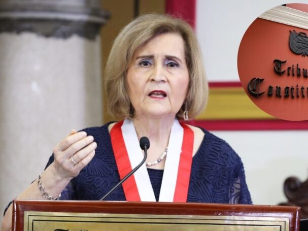 Luz Pacheco renunció a la presidencia del TC