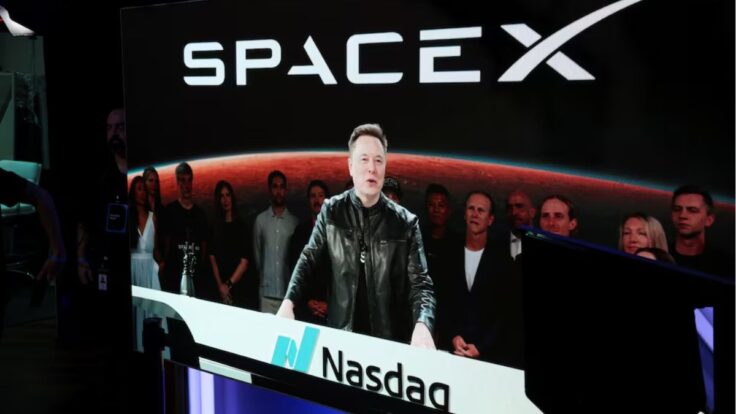 SpaceX apunta a superar los US$2 trillones en su debut en Nasdaq
