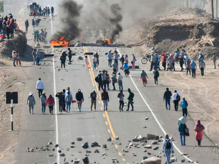 paro de transportistas hoy Ucayali Arequipa