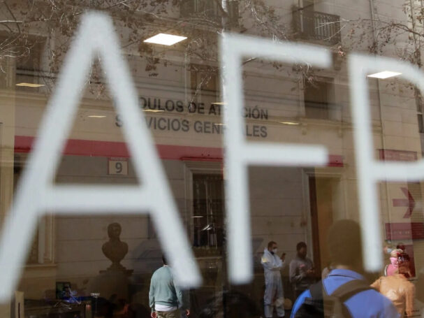 AFP Chile pérdidas derivados