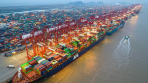 congestión en puertos de China