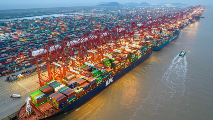 congestión en puertos de China