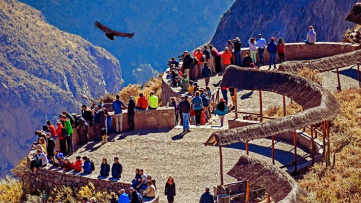 llegada de turistas al Perú